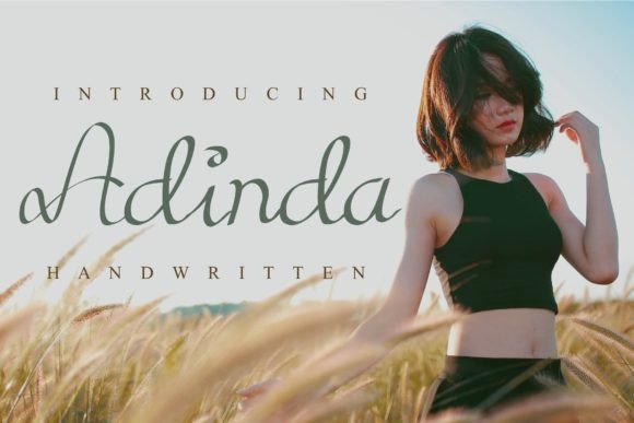 Adinda Font: A Playful Script for Modern Creative Projects