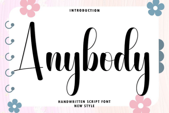Anybody: A Modern Script for Sophisticated Design