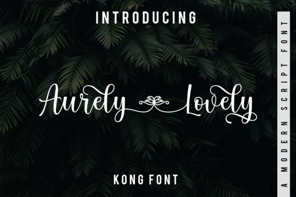 Aurely Lovely: A Fresh Script for Modern Design