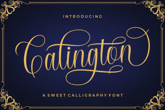 Calington: A Bold Script for Daring Designs