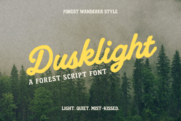 Discovering Dusklight: A Retro Script for Authentic Branding