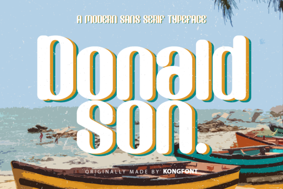 Donaldson Font: Playful Bold Script for Crafters & Designers
