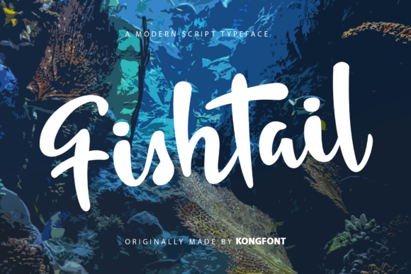 Fishtail: A Playful Script Font for Modern Creatives
