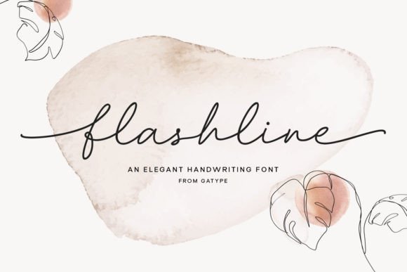 Flashline: The Energetic Script for Modern Branding