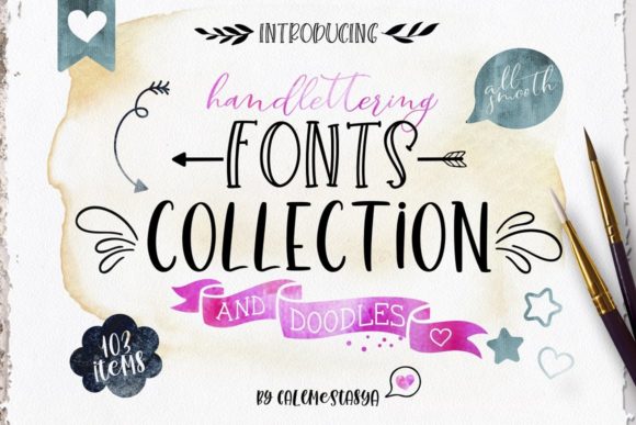 Handlettering Fonts Collection: A Complete Design Toolkit
