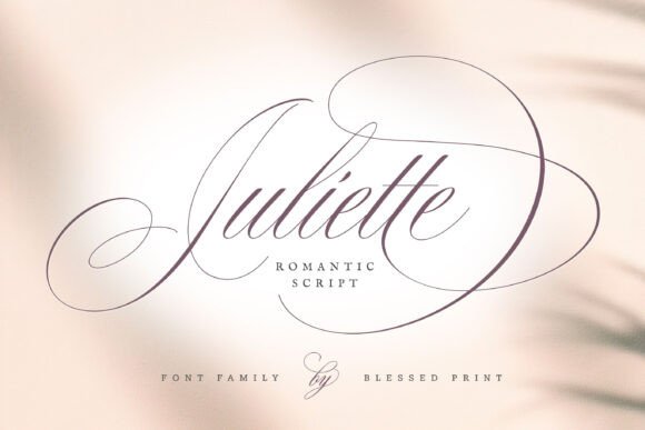 Juliette: The Script Font for Timeless Elegance