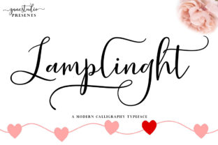 Lamplinght: A Script Font That Brings Craft Ideas to Life