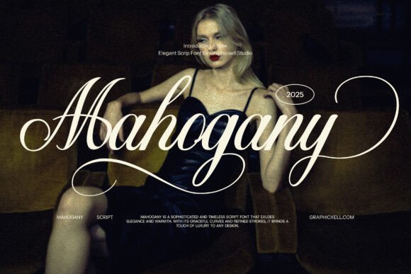 Mahogany Wedding Script Font: An Elegant Type Solution