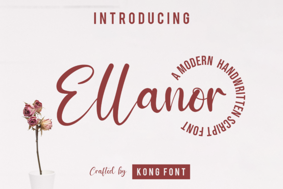 Meet Ellanor: The Playful Script Font for Modern Creators