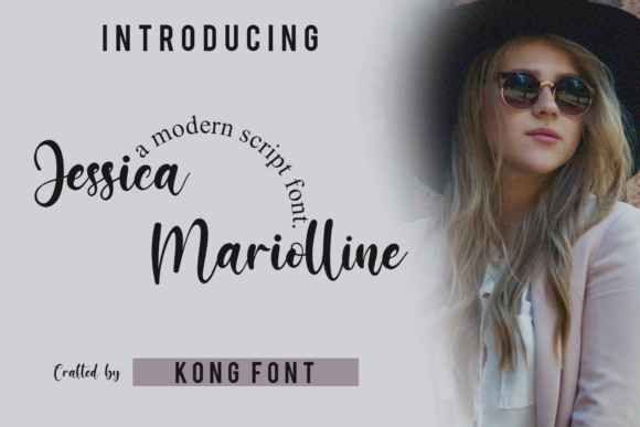 Meet Jesicca Mariolline: A Handwritten Font with Modern Flair