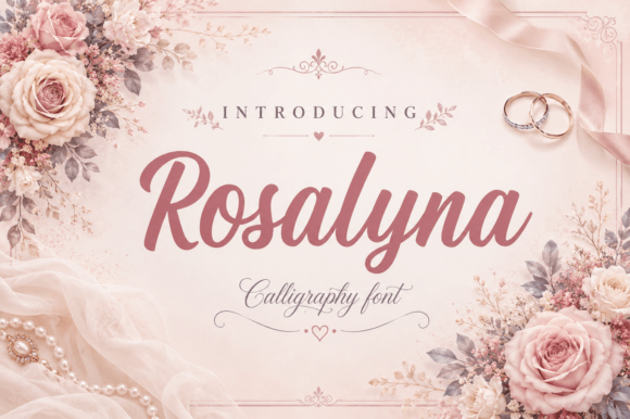 Rosalyna: The Handwritten Font That Balances Charm and Professionalism