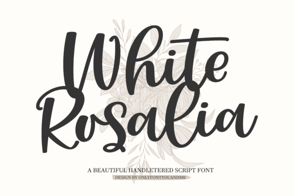 White Rosalia: An Elegant Script for Modern Design