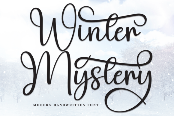 Winter Mystery Font: Crafting a Romantic Brand Narrative