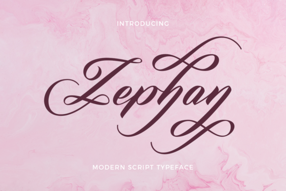 Zephan: The Elegant Script Font for Modern Designers